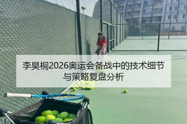 李昊桐2026奥运会备战中的技术细节与策略复盘分析